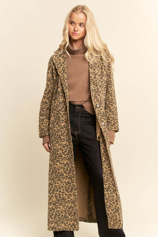 On The Run Leopard Coat