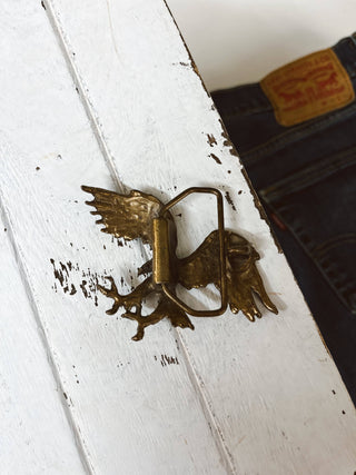 Eagle Figure Belt Buckle