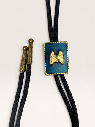 Vintage 1972 Moorman’s Farm Feed Bolo Tie