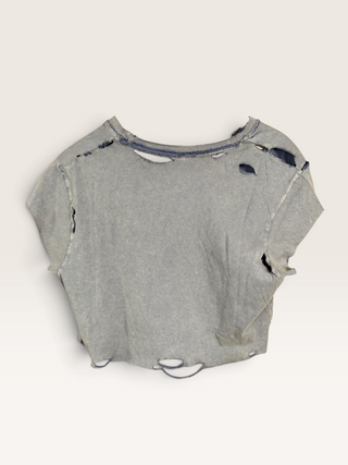 Johnny Cash Chop Shop Cropped T-Shirt