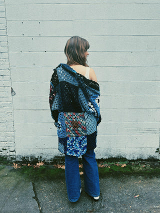 Reworked Crochet Jacket