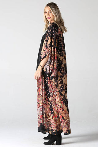 Let Go Printed Kimono