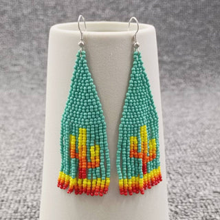 Desert Sky Beaded Earrings