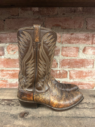 Dan Post Monitor Lizard Cowboy Boots Men’s Size 11