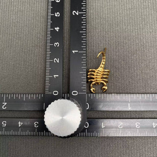 18k Scorpion Stud Earrings