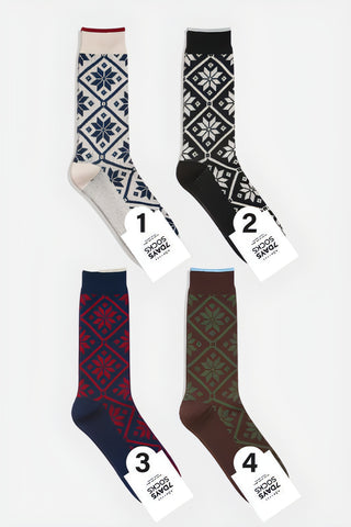 Men's Snow Crew Socks