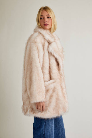 Walk This Way Faux Fur Jacket