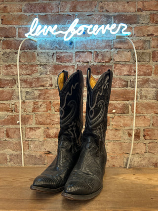Montana Boots Iguana skin Men’s Cowboy Boots Size 11