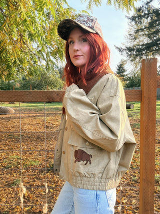 Badlands Sherpa-Collar Denim Jacket