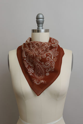 Rustic Paisley Bandana