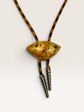 Vintage Yellow Beryl Bolo Tie