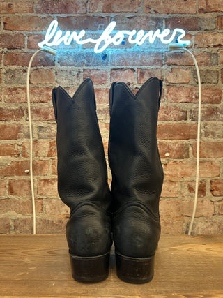 Jaca Botas Elk Skin Men’s Cowboy Boots Size 12