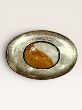 Ocean Jasper Vintage Belt Buckle