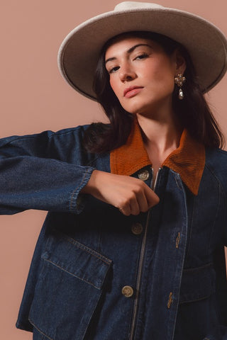 Up With The Sun Denim Jacket