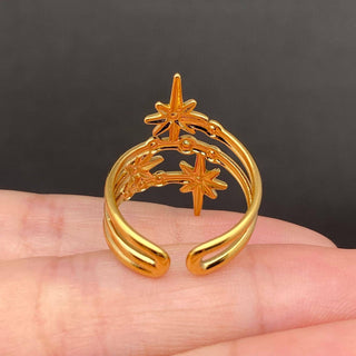 18k After Midnight Ring