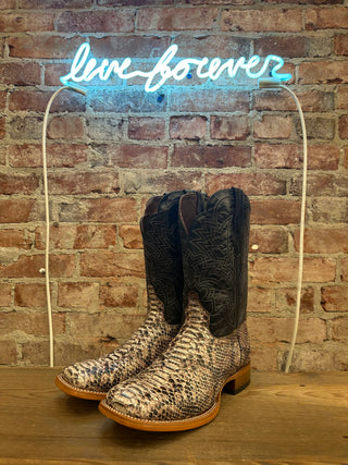 Alfa Python Women’s Cowboy Boots Size 10/Men’s Size 8.5