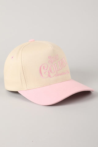 Stay Golden Two Tone Trucker Hat