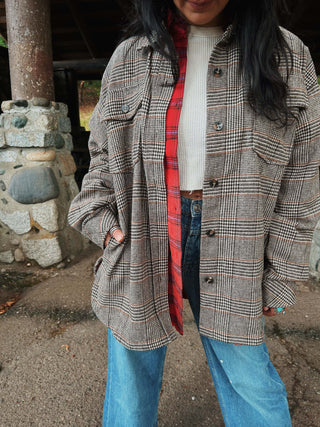 Blair 90's Classic Plaid Jacket