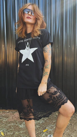 Sugar On Me Lace Trim Tank