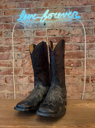 JB Dillon Women’s Cowboy Boots Size 9/Men’s Size 7.5