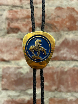 Golden Cowboy Bolo Tie