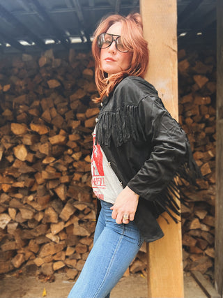 Wish You Didn't Know Fringe Shacket