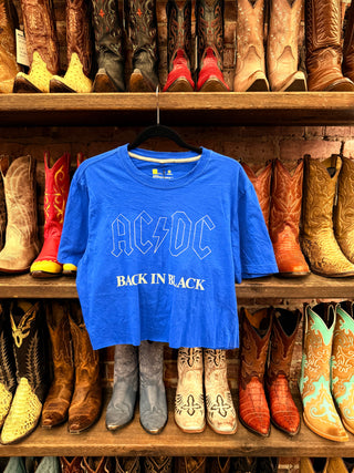 Chop Shop AC/DC Cropped Tee