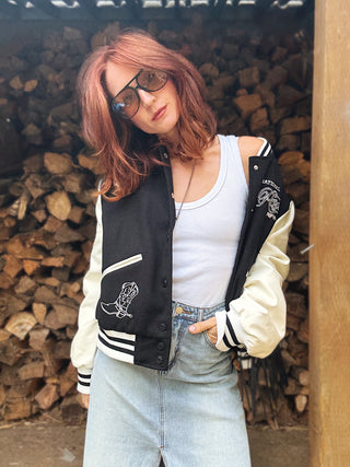 Rodeo Fringe Varsity Jacket