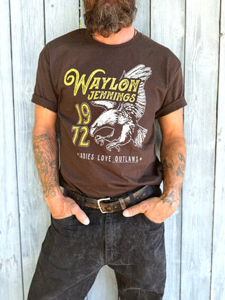 Waylon Jennings 1972 - The Eagle Album Tee
