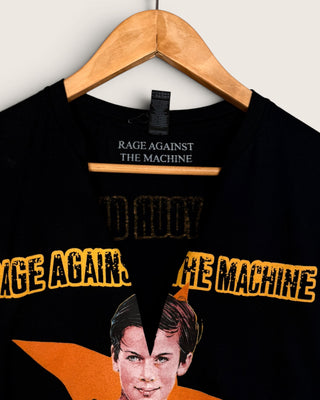 Rage Against The Machine Deep-V Crop Top Chop Shop