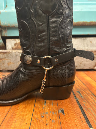 Buffalo Nickel Boot Harness Chain