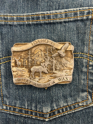 Idaho “What America Was” Belt Buckle