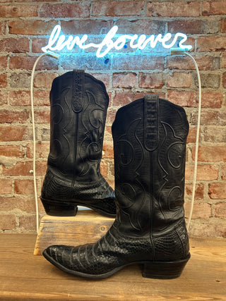 Nocona Nile Crocodile Men's Cowboy Boots Size 10 wide