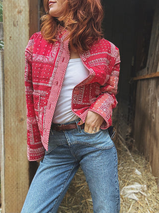 Jolene Paisley Quilted Jacket