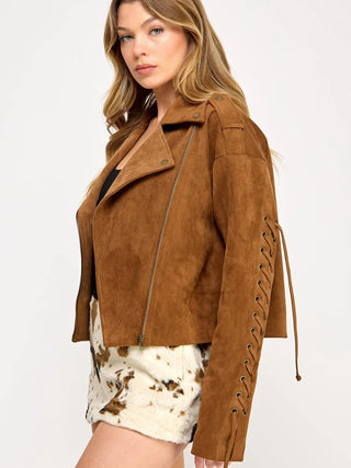 Stevens Lace Up Jacket