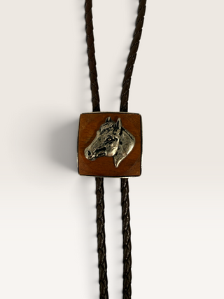 Vintage Equestrian Bolo Tie