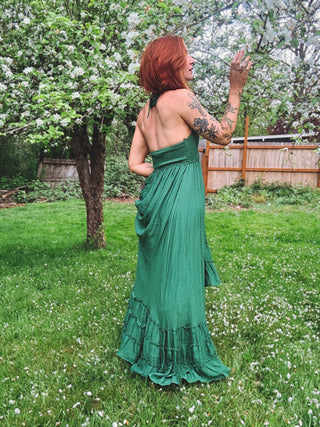 Sunday Halter Maxi Dress