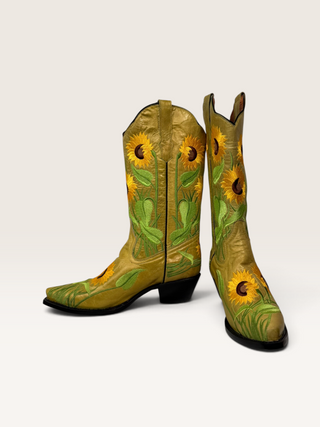 J.B. Dillon Cowboy Boots Size W 11