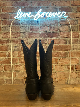 Masterson Boots Deertan Leather Women's Cowboy Boots Size 9