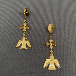 18k Freebird Earrings
