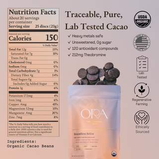 Ceremonial Cacao | Boundless Belize 100% Organic Cacao