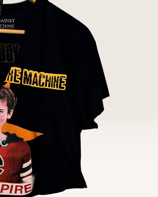 Rage Against The Machine Deep-V Crop Top Chop Shop