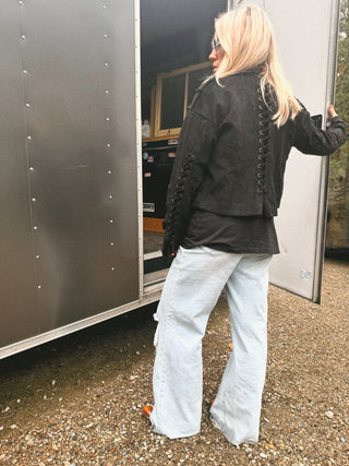 Stevens Lace Up Jacket