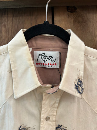 Vintage Men’s Roper Snap Up Shirt L