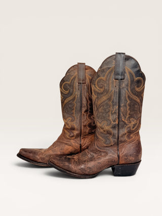 J.B. Dillon Cowboy Boots Size 8.5 W