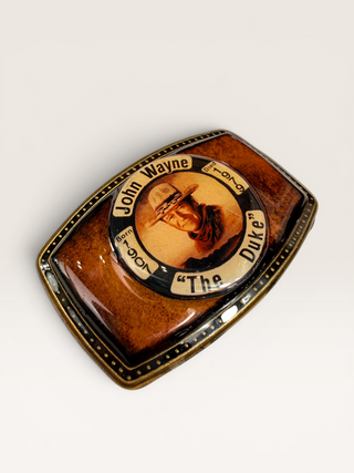 Vintage John Wayne Belt Buckle