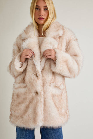 Walk This Way Faux Fur Jacket