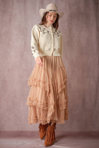 Dolly Beaded Knit Cardigan