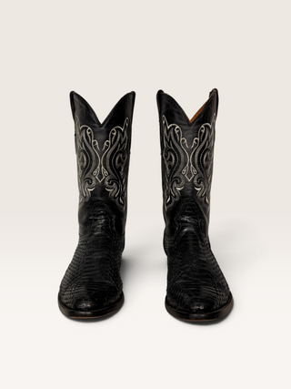 Cowboy Brand Snake Skin Cowboy Boots Men's Size 10.5