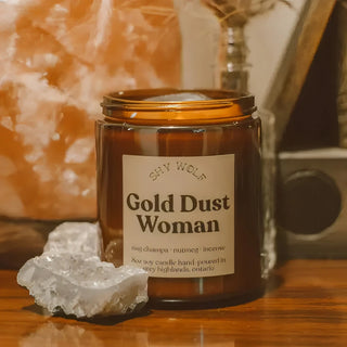 Gold Dust Woman Candle